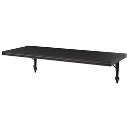 Polita Ikea Bergshult/Krokshult 80x30 (Negru-maro/Antracit)