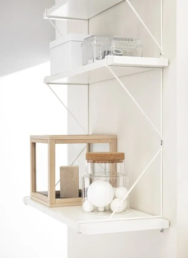 Raft Ikea Bergshult/Pershult 80x30 (Alb)