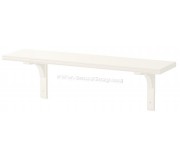 Polita Ikea Bergshult/Ramshult 80x20 (Alb)