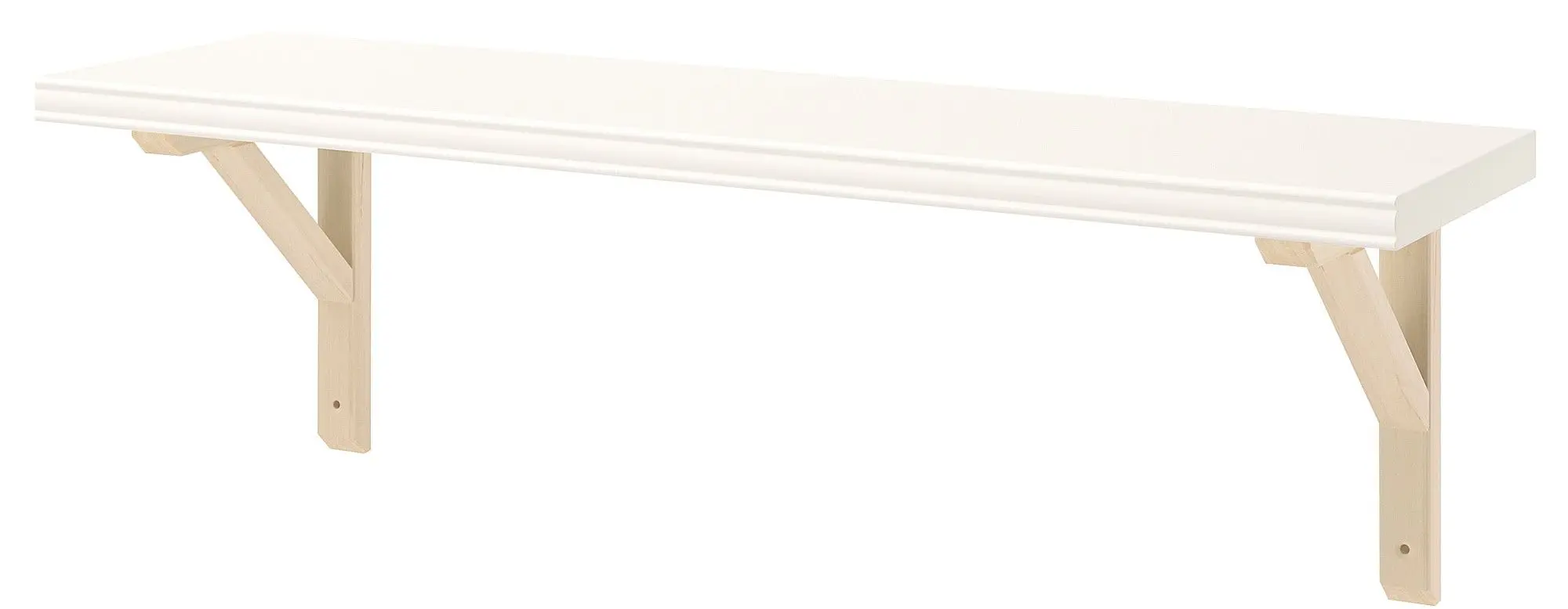 Polita Ikea Bergshult/Sandshult 80x20 (Alb/Plop)