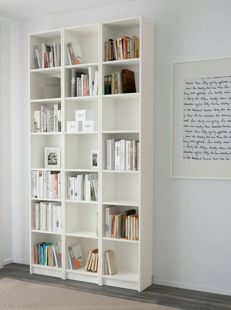 Etajera Ikea Billy 120x28x237 (Alb)