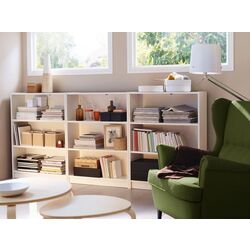 Etajera Ikea Billy 240x28x106 (Alb) Thumb