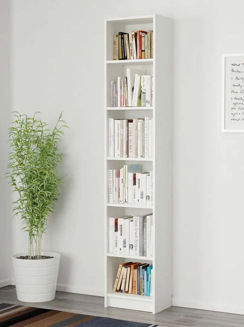 Etajera Ikea Billy 40x28x202 (Alb)