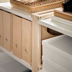 Etajera Ikea Ekenbben 70x34x86 (Plop/Alb) Thumb