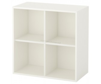 Стеллаж Ikea Eket 4 отделения 70x35x70 (Белый)