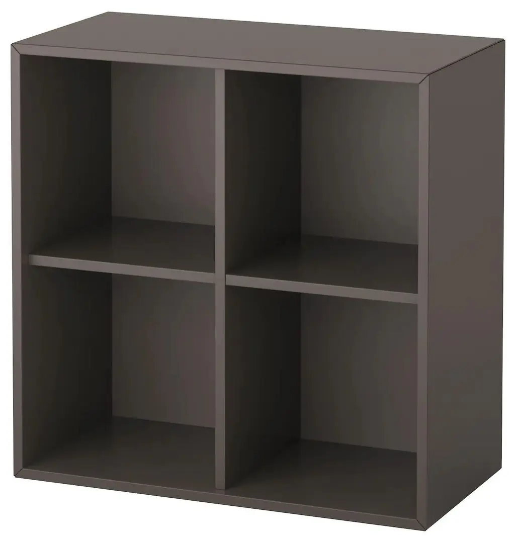 Etajera Ikea Eket 4 compartimente 70x35x70 (Gri Inchis)