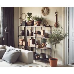 Etajera Ikea Fjallbo 100x136 (Negru) Thumb