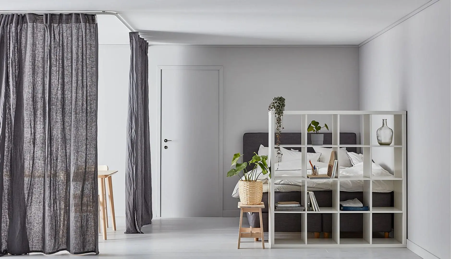 Etajera Ikea Kallax 147x147 (Alb)