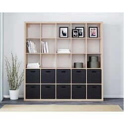 Etajera Ikea Kallax 182x182 (Aspect Stejar Antichizat) Thumb