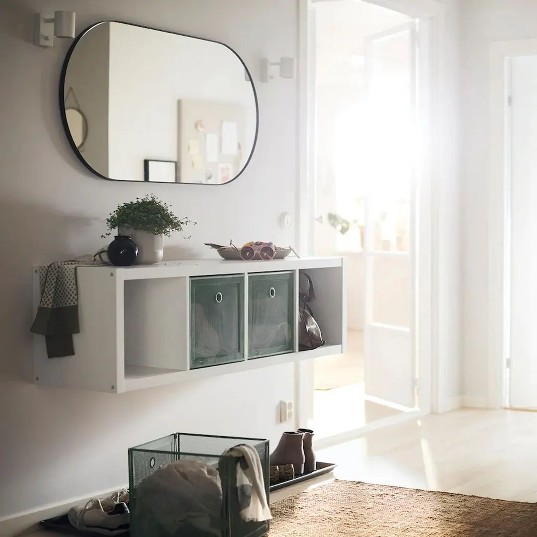 Etajera Ikea Kallax 42x147 (Alb)