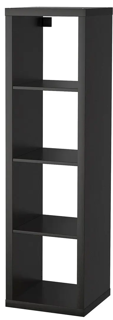 Etajera Ikea Kallax 42x147 (Negru-maro)