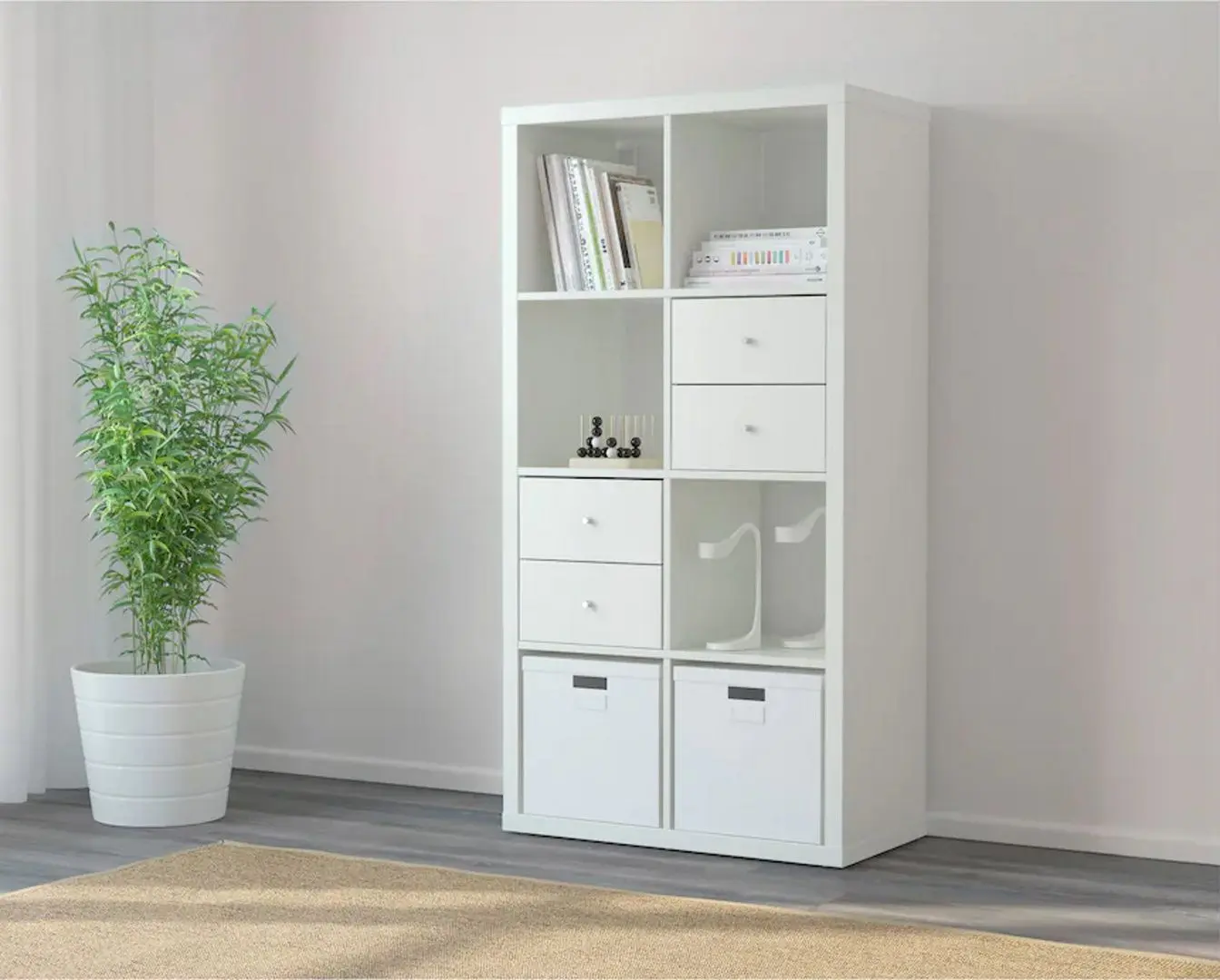 Etajera Ikea Kallax 77x147 (Alb)
