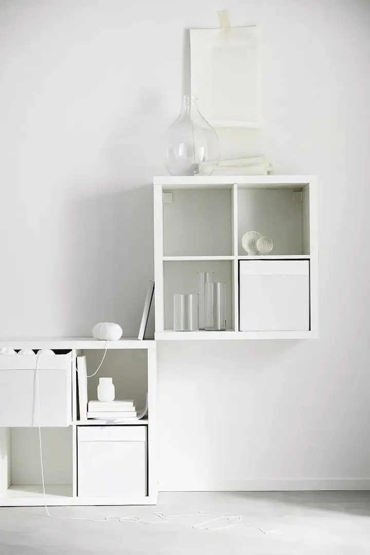 Etajera Ikea Kallax 77x77 (Alb)