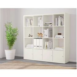 Etajera Ikea Kallax cu 4 poliţe 147x147 (Alb) Thumb