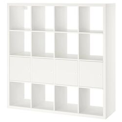 Etajera Ikea Kallax cu 4 poliţe 147x147 (Alb)