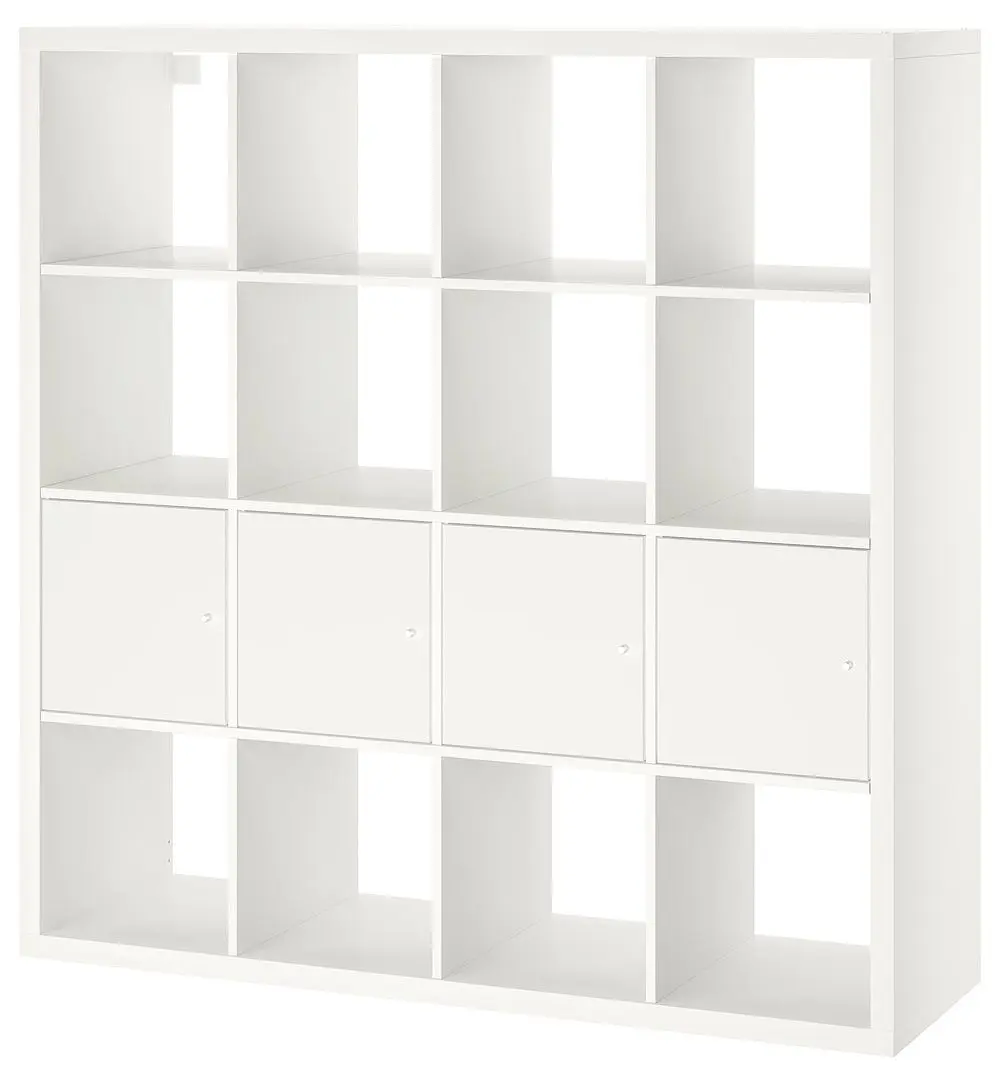 Etajera Ikea Kallax cu 4 poliţe 147x147 (Alb)