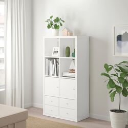Etajera Ikea Kallax cu 4 poliţe 77x147 (Lucios/Alb) Thumb