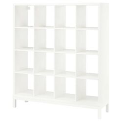 Etajera Ikea Kallax cu cadru 147x164 (Alb/Alb)