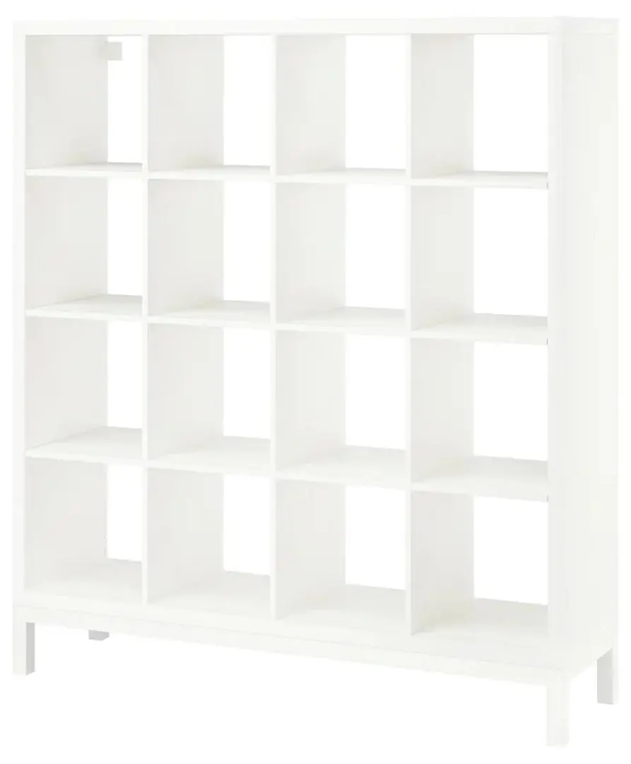 Etajera Ikea Kallax cu cadru 147x164 (Alb/Alb)