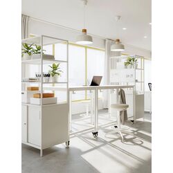 Etajera Ikea Trotten cu usi glisante 80x180 (Alb) Thumb