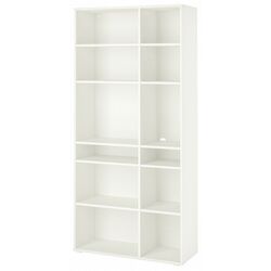 Etajera Ikea Vihals 10 polite 95x37x200 (Alb)