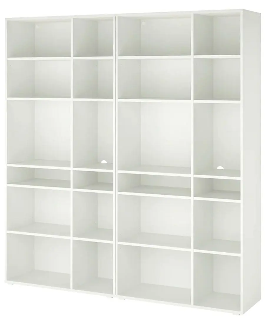 Etajera Ikea Vihals 190x37x200 (Alb)