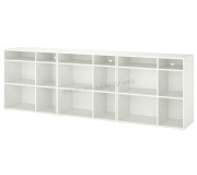 Etajera Ikea Vihals 286x37x90 (Alb)