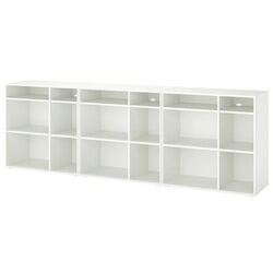 Etajera Ikea Vihals 286x37x90 (Alb)