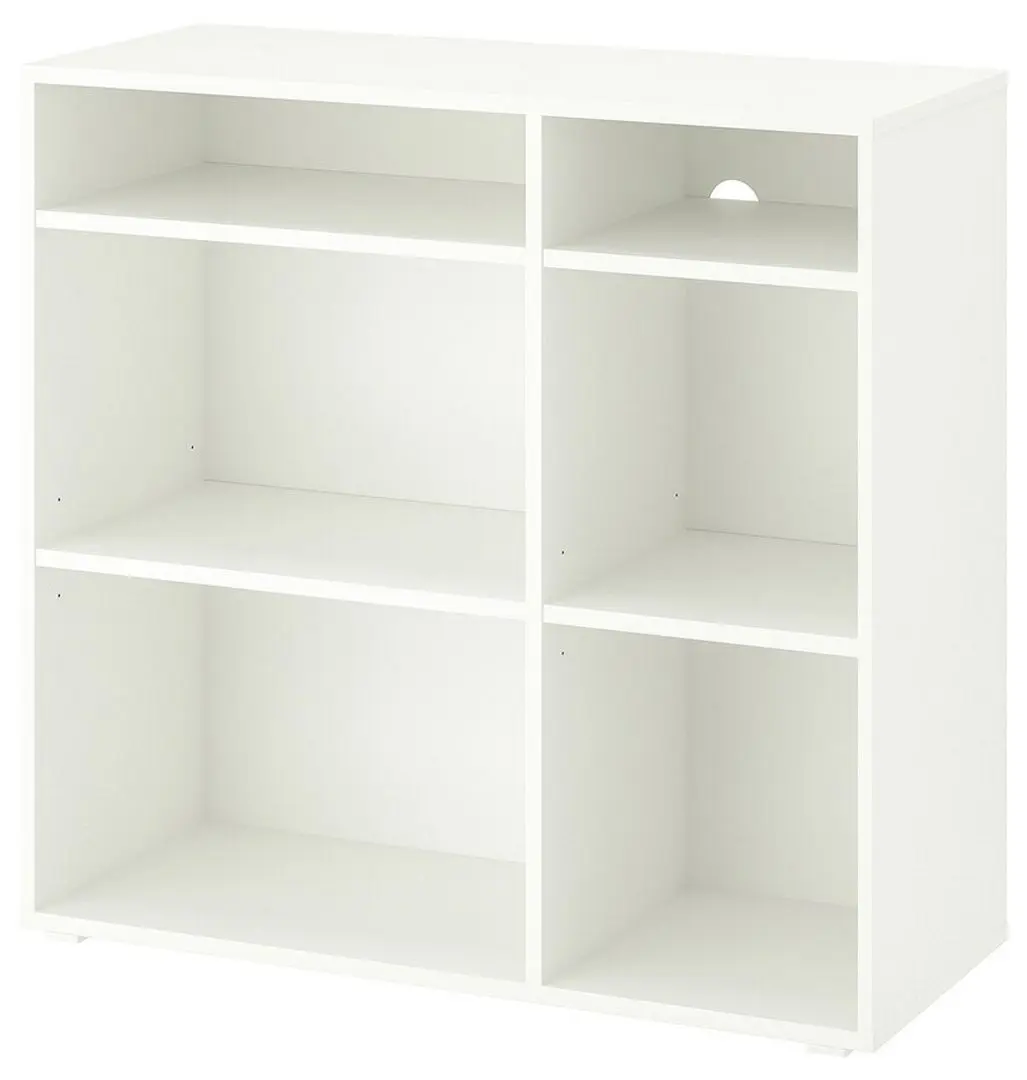 Etajera Ikea Vihals 4 polite 95x37x90 (Alb)