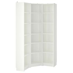 Etajera coltar Ikea Billy 95/95x28x202 (Alb)