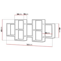 Полка Mirjan24 Cygni 001/Trio 001 (Wotan Oak) Thumb