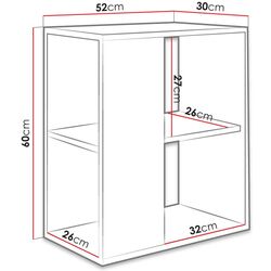 Etajera Mirjan24 Aglaja/Sythia (White) Thumb