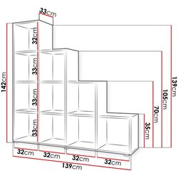 Etajera Mirjan24 Cygni/Trio 013 (Sonoma Oak) Thumb