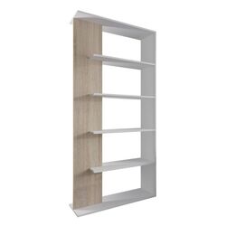 Etajera Mirjan24 Dobogo/Tomalo (White/Sonoma Oak)