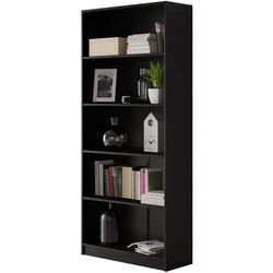 Etajera Mirjan24 Eleylin/Office R80 (Black)