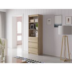 Стеллаж Mirjan24 Eleylin/Office RS-60 (Sonoma Oak) Thumb