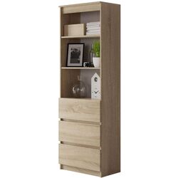 Etajera Mirjan24 Eleylin/Office RS-60 (Sonoma Oak)