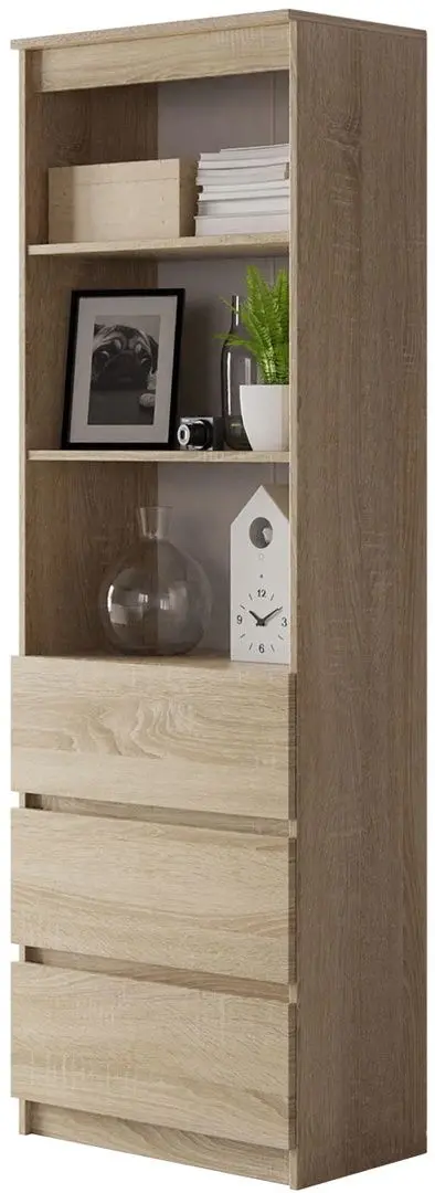 Стеллаж Mirjan24 Eleylin/Office RS-60 (Sonoma Oak)