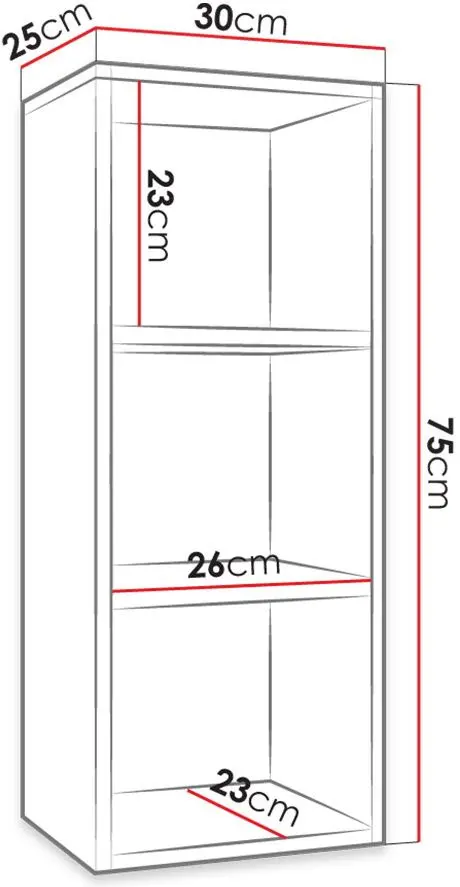 Etajera Mirjan24 Erebos/Worcik (White)