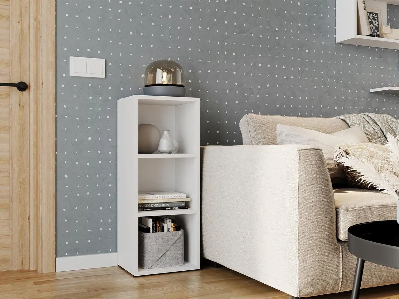 Etajera Mirjan24 Erebos/Worcik (White)