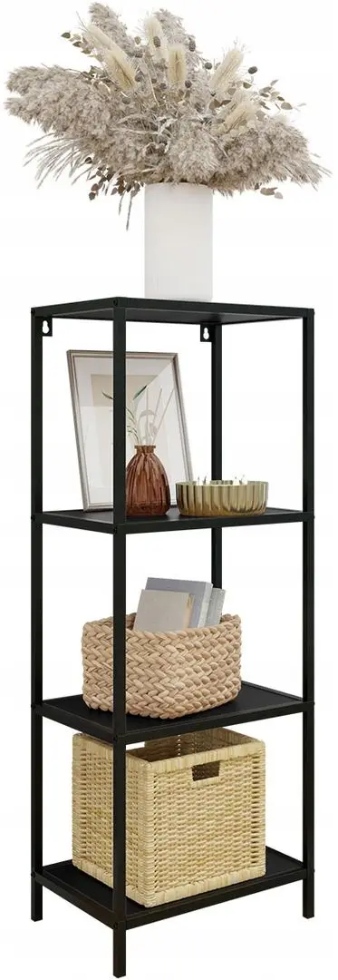 Etajera Mirjan24 Runoya/Carlo III (Black) - 2