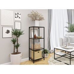 Etajera Mirjan24 Runoya/Carlo III (Black/Natural) Thumb