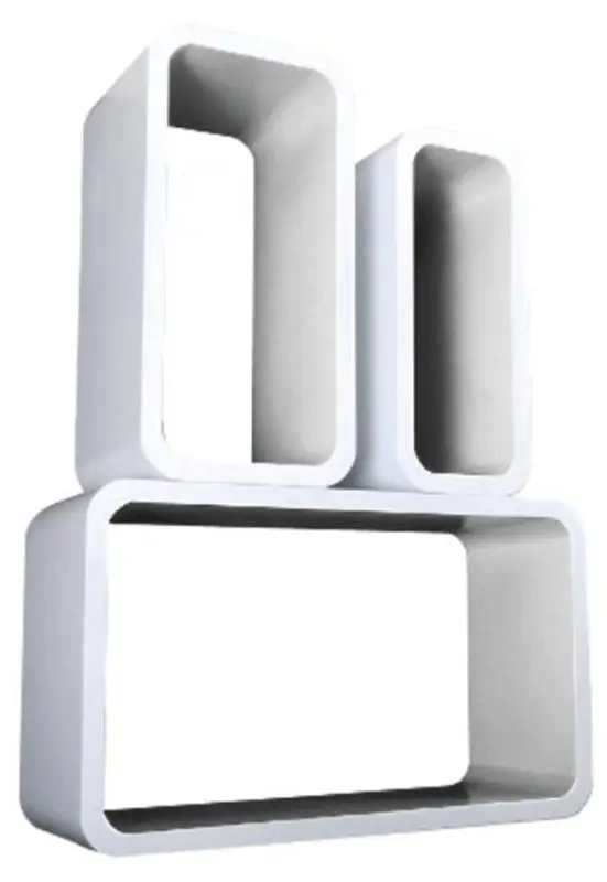 Combinatie de rafturi suspendate Mobhaus Amos FY 11042 (White)