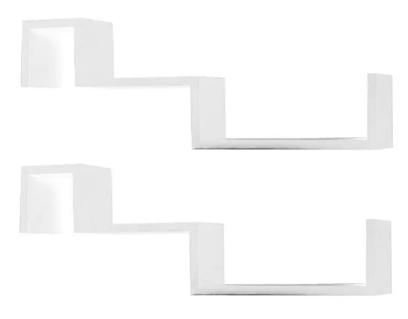 Combinatie de rafturi suspendate Mobhaus Fri New (White)