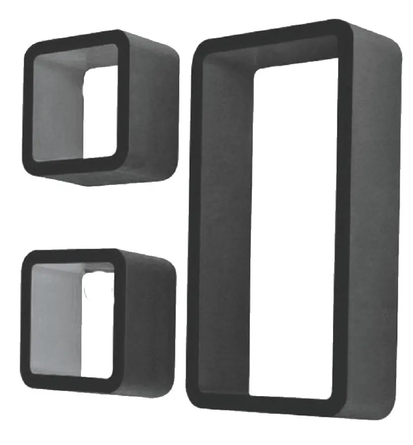 Combinatie de rafturi suspendate Mobhaus Trix FY 7439 (Black)