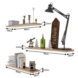 Набор навесных полок Mobhaus Fedor (Wotan Oak) Thumb