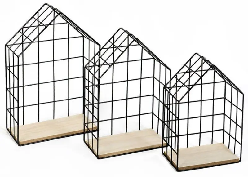 Set de rafturi Mobhaus Azuri (Natural/Black)