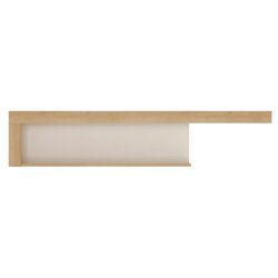 Raft Tempo Kondela Leonardo LYOP03 (Riviera Oak/White Extra High Gloss)