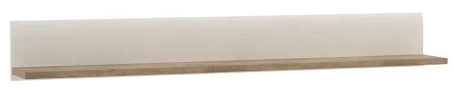 Raft Mobhaus Lynatet Typ 60 (White Extra High Gloss/Sonoma Oak Dark)