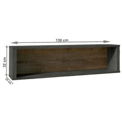 Raft Mobhaus Montana W1 (Lefkas Oak Dark/Gray Smooth) Thumb